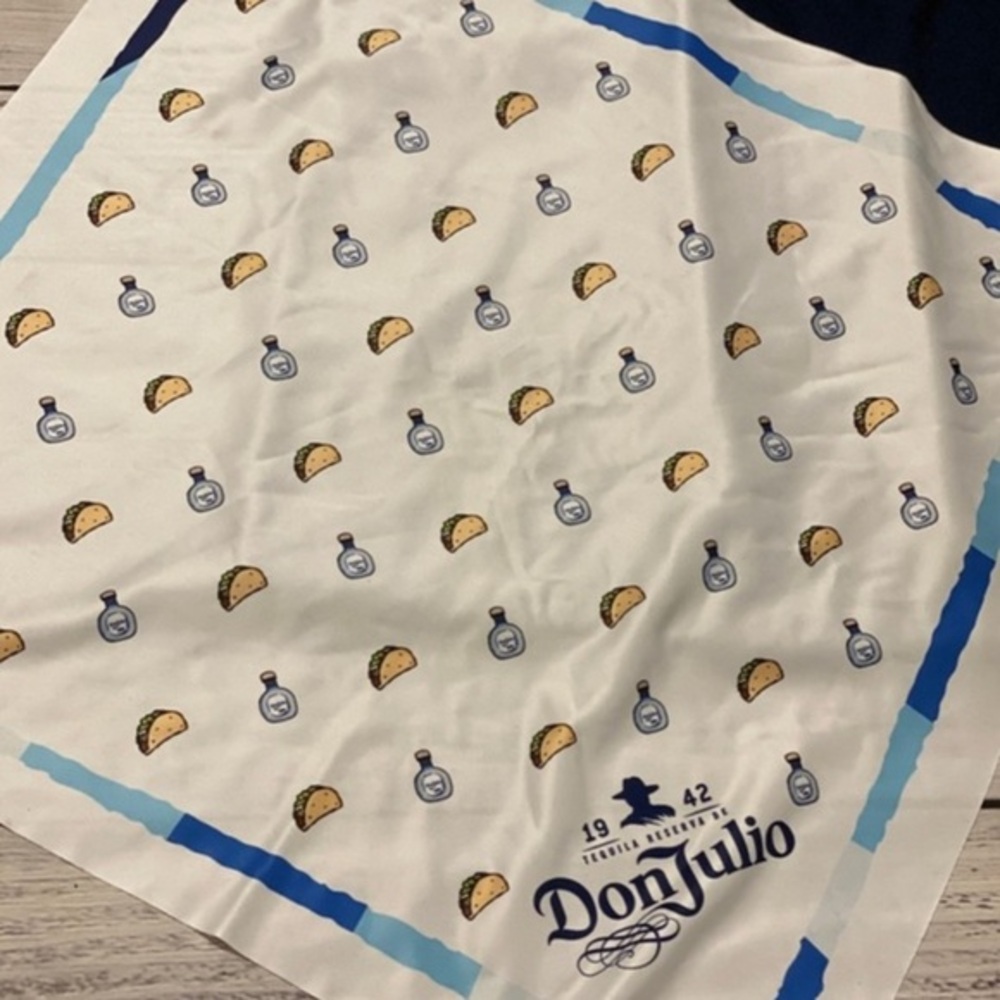 1942 Don Julio tequila Patterned Scarf
